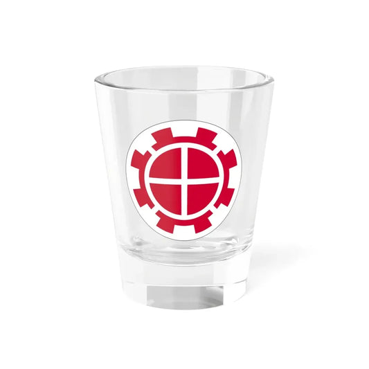 35th Engineer Brigade (U.S. Army) Shot Glass 1.5oz 1.5oz - Go Mug Yourself