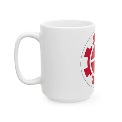35th Engineer Brigade (U.S. Army) White Coffee Mug - Go Mug Yourself