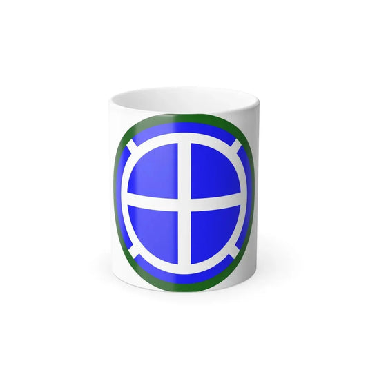 35th Infantry Division SSI (U.S. Army) Color Changing Coffee Mug 11oz - Go Mug Yourself