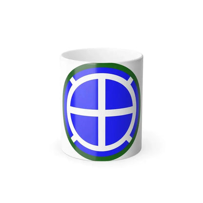 35th Infantry Division SSI (U.S. Army) Color Changing Coffee Mug 11oz - Go Mug Yourself