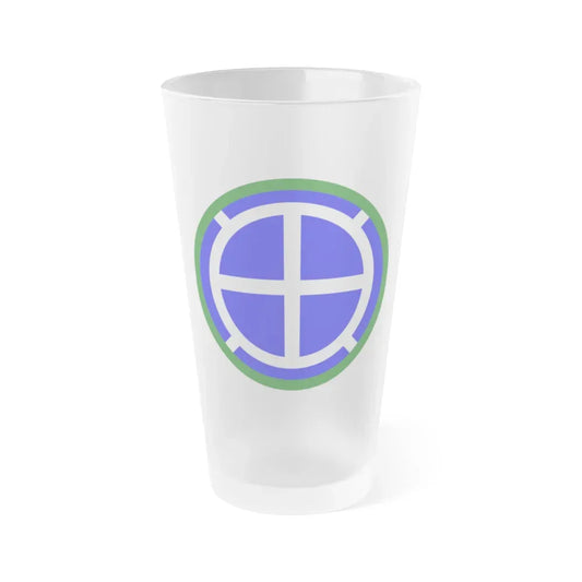 35th Infantry Division SSI (U.S. Army) Frosted Pint Glass 16oz Default Title - Go Mug Yourself