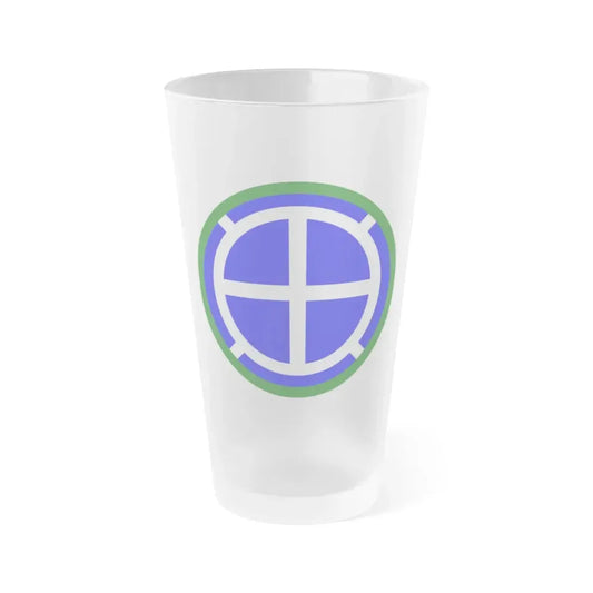 35th Infantry Division SSI (U.S. Army) Frosted Pint Glass 16oz Default Title - Go Mug Yourself