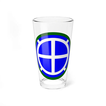35th Infantry Division SSI (U.S. Army) Pint Glass 16oz 16oz - Go Mug Yourself