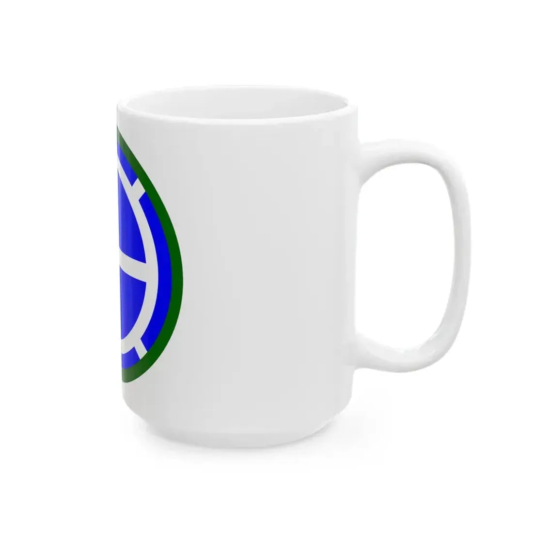 35th Infantry Division SSI (U.S. Army) White Coffee Mug - Go Mug Yourself
