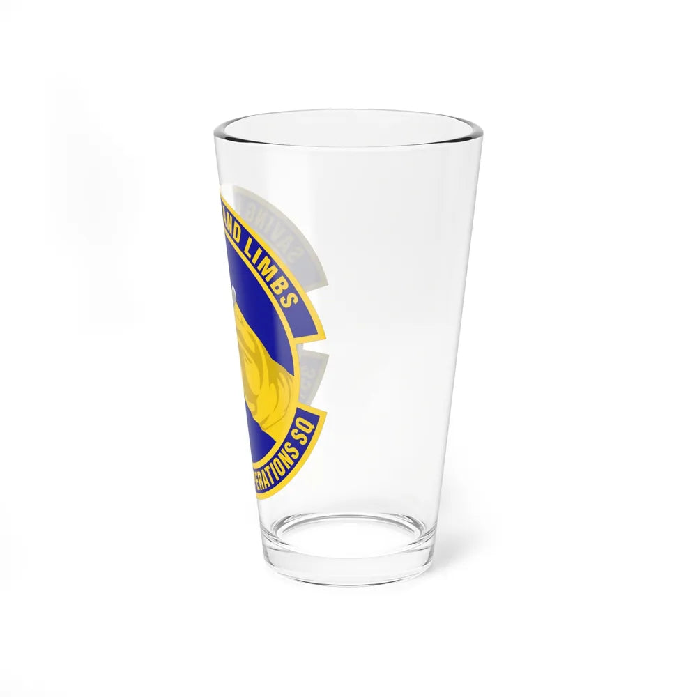 35th Surgical Operations Squadron (U.S. Air Force) Pint Glass 16oz-Go Mug Yourself