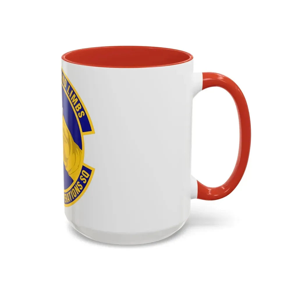35th Surgical Operations Squadron (U.S. Air Force) Accent Coffee Mug - Go Mug Yourself