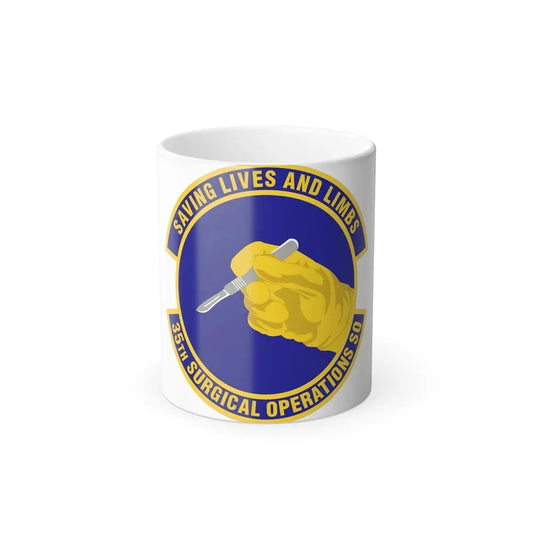 35th Surgical Operations Squadron (U.S. Air Force) Color Changing Coffee Mug 11oz - Go Mug Yourself