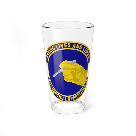 35th Surgical Operations Squadron (U.S. Air Force) Pint Glass 16oz 16oz - Go Mug Yourself