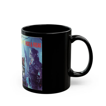 36 15 HIDE AND FREAK (VHS COVER) - Black Coffee Mug-Go Mug Yourself