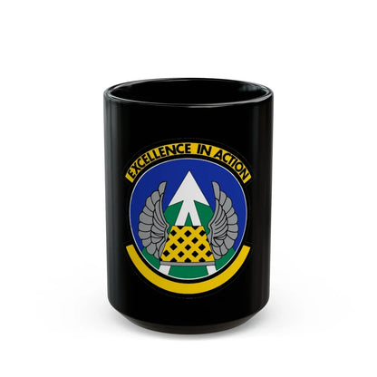 36 Aerial Port Squadron AFRC (U.S. Air Force) Black Coffee Mug-15oz-Go Mug Yourself