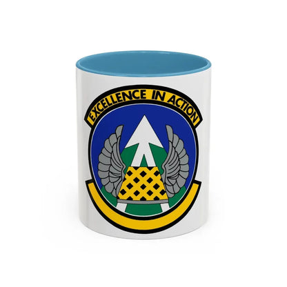 36 Aerial Port Squadron AFRC (U.S. Air Force) Accent Coffee Mug 11oz Light Blue - Go Mug Yourself