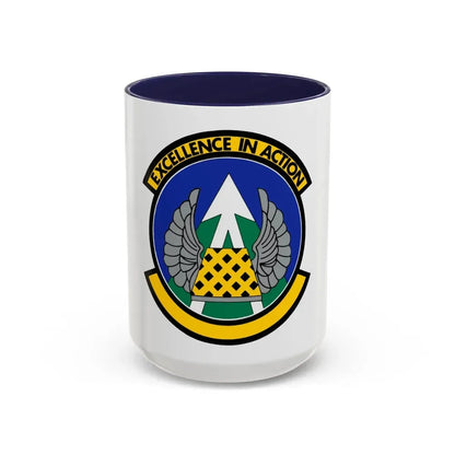 36 Aerial Port Squadron AFRC (U.S. Air Force) Accent Coffee Mug 15oz Navy - Go Mug Yourself