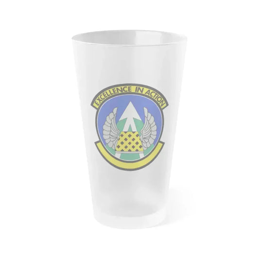 36 Aerial Port Squadron AFRC (U.S. Air Force) Frosted Pint Glass 16oz 16oz Frosted - Go Mug Yourself