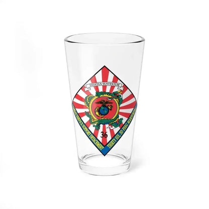 36 Combat Service Support Detachment (USMC) Pint Glass 16oz 16oz - Go Mug Yourself