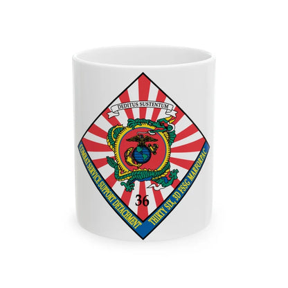 36 Combat Service Support Detachment (USMC) White Coffee Mug-11oz-Go Mug Yourself