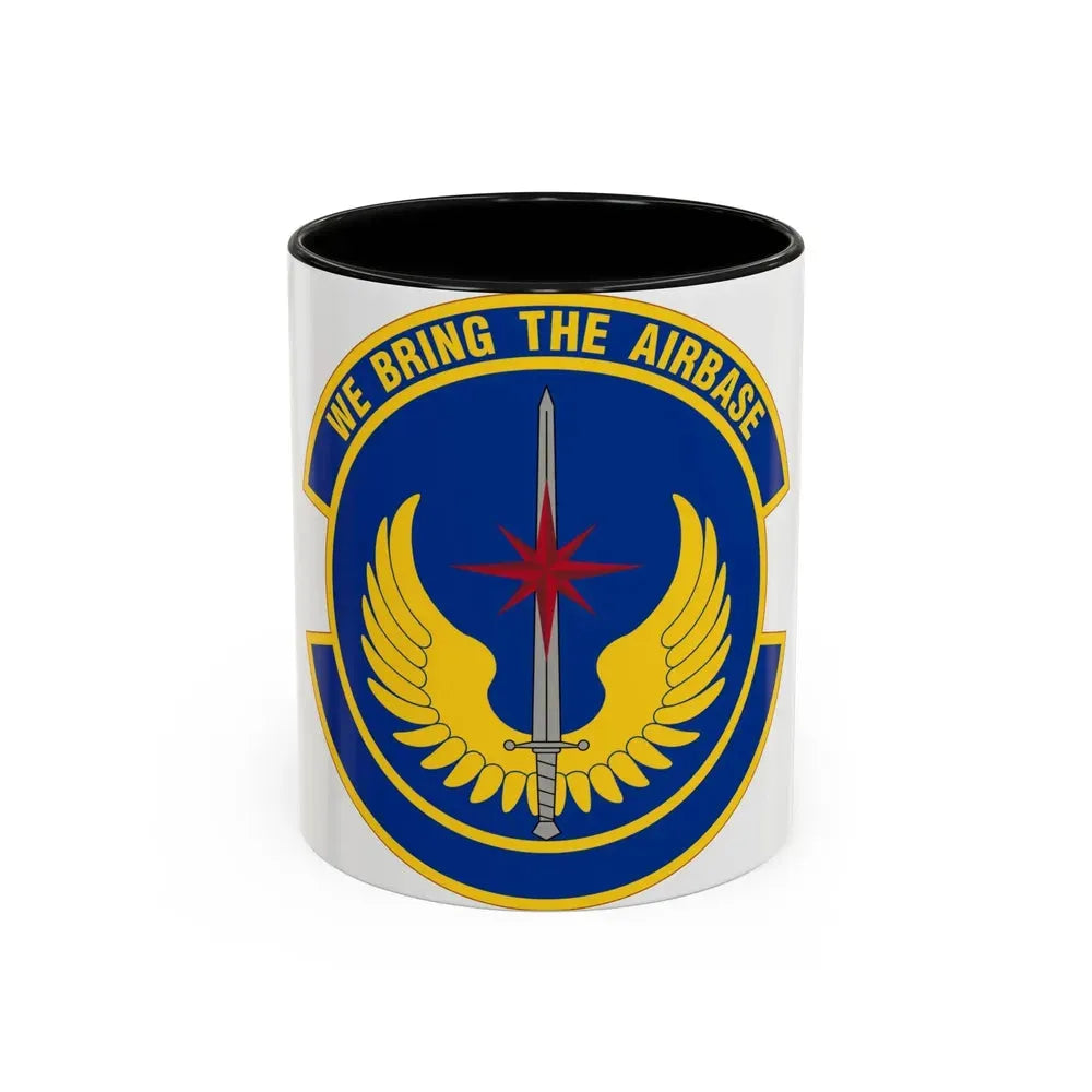 36 Contingency Response Squadron PACAF (U.S. Air Force) Accent Coffee Mug 11oz Black - Go Mug Yourself