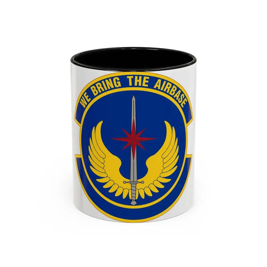 36 Contingency Response Squadron PACAF (U.S. Air Force) Accent Coffee Mug 11oz Black - Go Mug Yourself