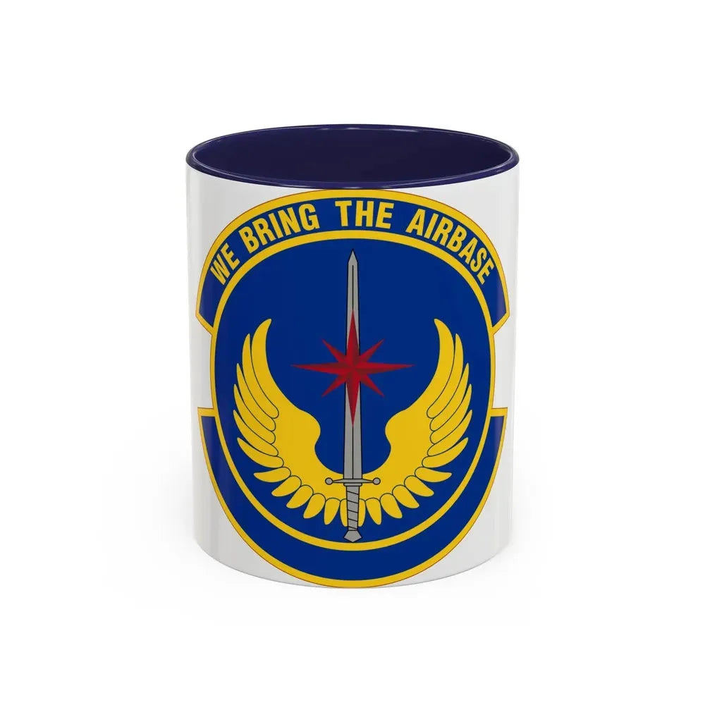 36 Contingency Response Squadron PACAF (U.S. Air Force) Accent Coffee Mug 11oz Navy - Go Mug Yourself