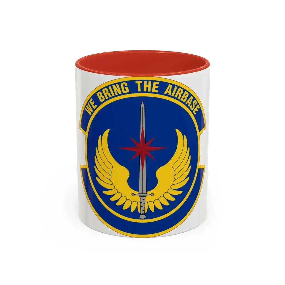 36 Contingency Response Squadron PACAF (U.S. Air Force) Accent Coffee Mug 11oz Red - Go Mug Yourself