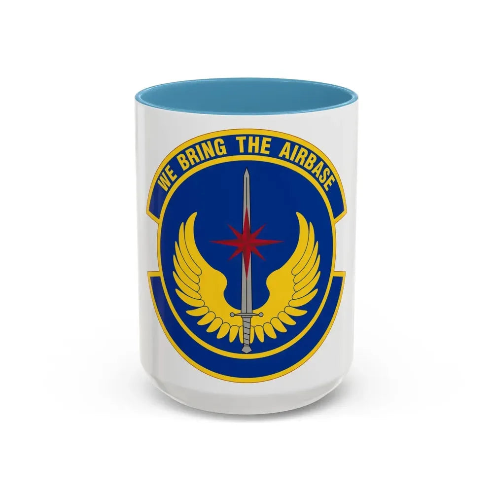 36 Contingency Response Squadron PACAF (U.S. Air Force) Accent Coffee Mug 15oz Light Blue - Go Mug Yourself
