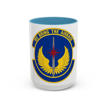 36 Contingency Response Squadron PACAF (U.S. Air Force) Accent Coffee Mug 15oz Light Blue - Go Mug Yourself