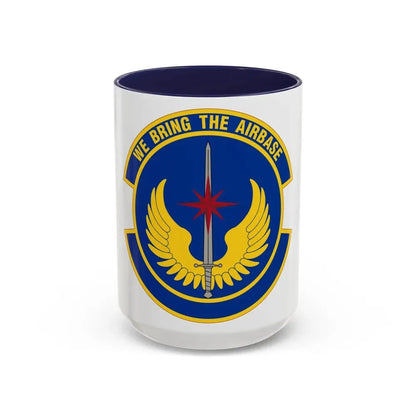 36 Contingency Response Squadron PACAF (U.S. Air Force) Accent Coffee Mug 15oz Navy - Go Mug Yourself