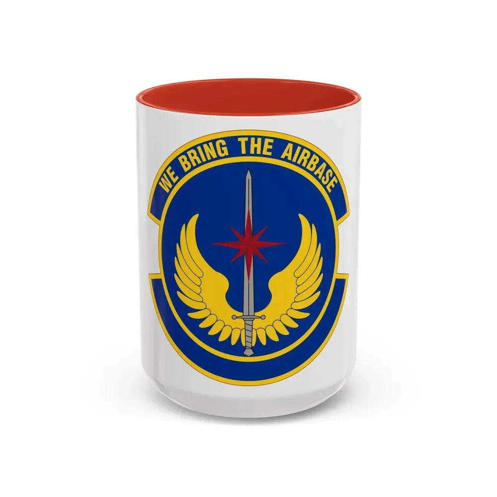 36 Contingency Response Squadron PACAF (U.S. Air Force) Accent Coffee Mug 15oz Red - Go Mug Yourself