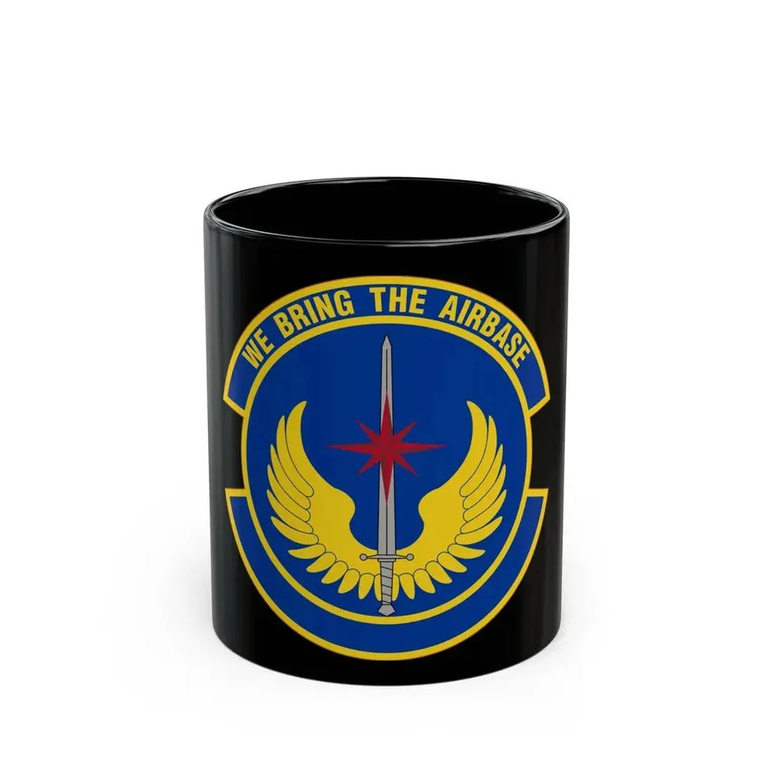 36 Contingency Response Squadron PACAF (U.S. Air Force) Black Coffee Mug 11oz - Go Mug Yourself