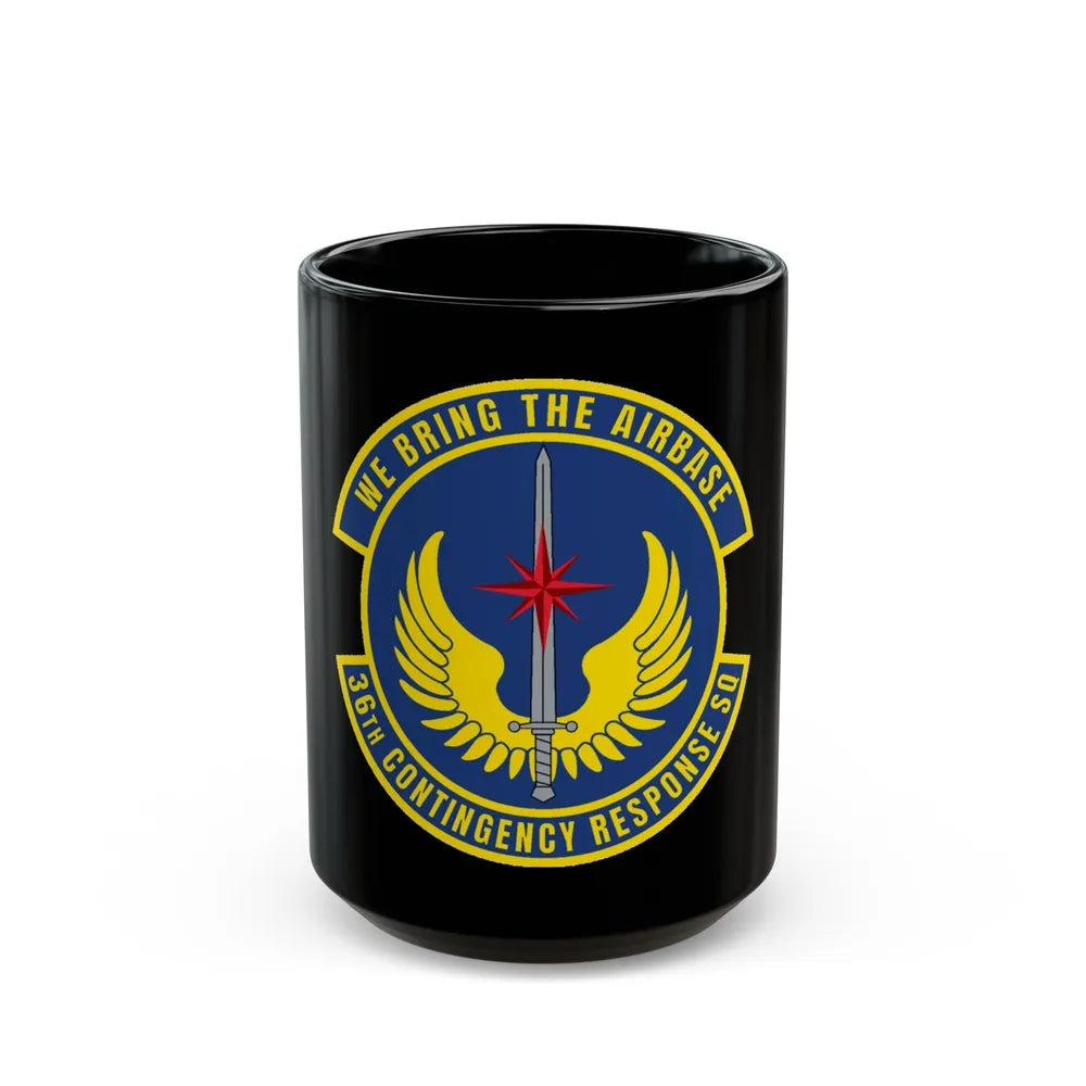 36 Contingency Response Squadron PACAF v2 (U.S. Air Force) Black Coffee Mug-15oz-Go Mug Yourself