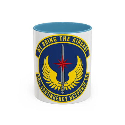 36 Contingency Response Squadron PACAF v2 (U.S. Air Force) Accent Coffee Mug 11oz Light Blue - Go Mug Yourself