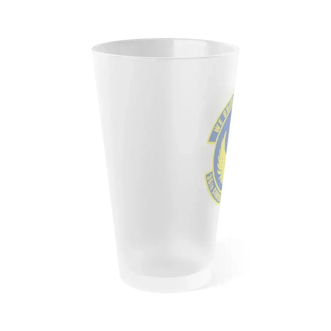 36 Contingency Response Squadron PACAF v2 (U.S. Air Force) Frosted Pint Glass 16oz - Go Mug Yourself