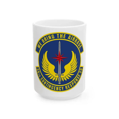 36 Contingency Response Squadron PACAF v2 (U.S. Air Force) White Coffee Mug 15oz - Go Mug Yourself