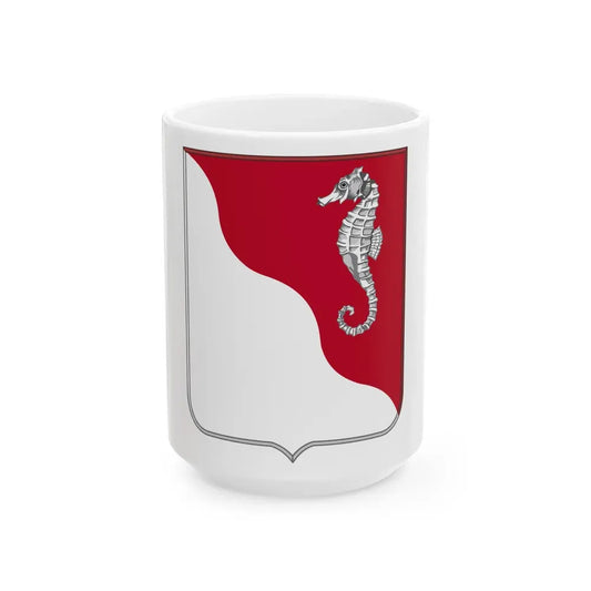 36 Engineer Battalion 2 (U.S. Army) White Coffee Mug 15oz - Go Mug Yourself