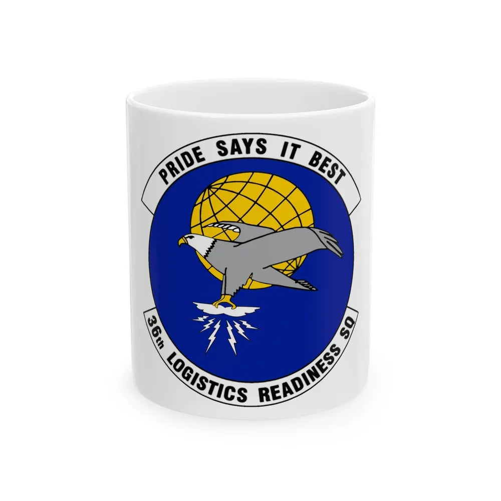 36 Logistics Readiness Squadron PACAF (U.S. Air Force) White Coffee Mug-11oz-Go Mug Yourself