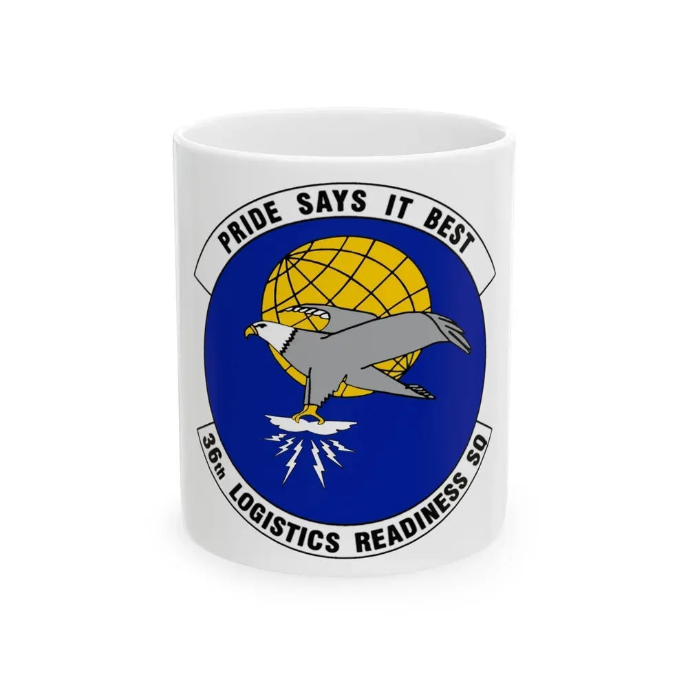36 Logistics Readiness Squadron PACAF (U.S. Air Force) White Coffee Mug 11oz - Go Mug Yourself