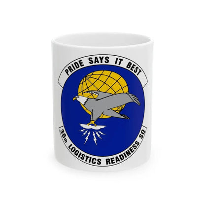 36 Logistics Readiness Squadron PACAF (U.S. Air Force) White Coffee Mug 11oz - Go Mug Yourself