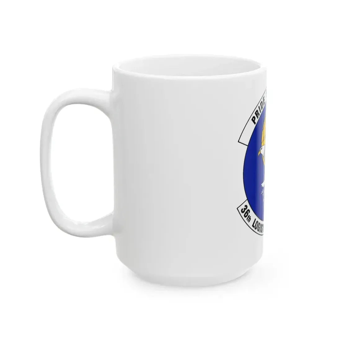 36 Logistics Readiness Squadron PACAF (U.S. Air Force) White Coffee Mug - Go Mug Yourself
