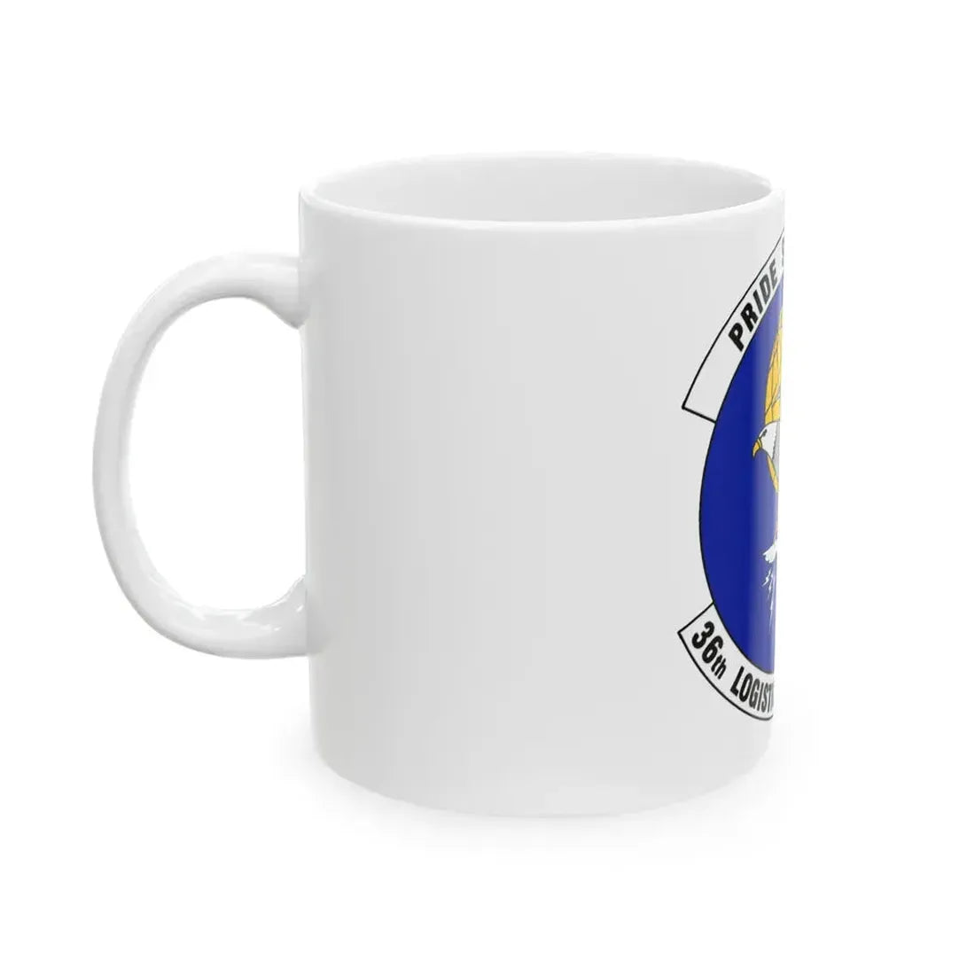36 Logistics Readiness Squadron PACAF (U.S. Air Force) White Coffee Mug - Go Mug Yourself
