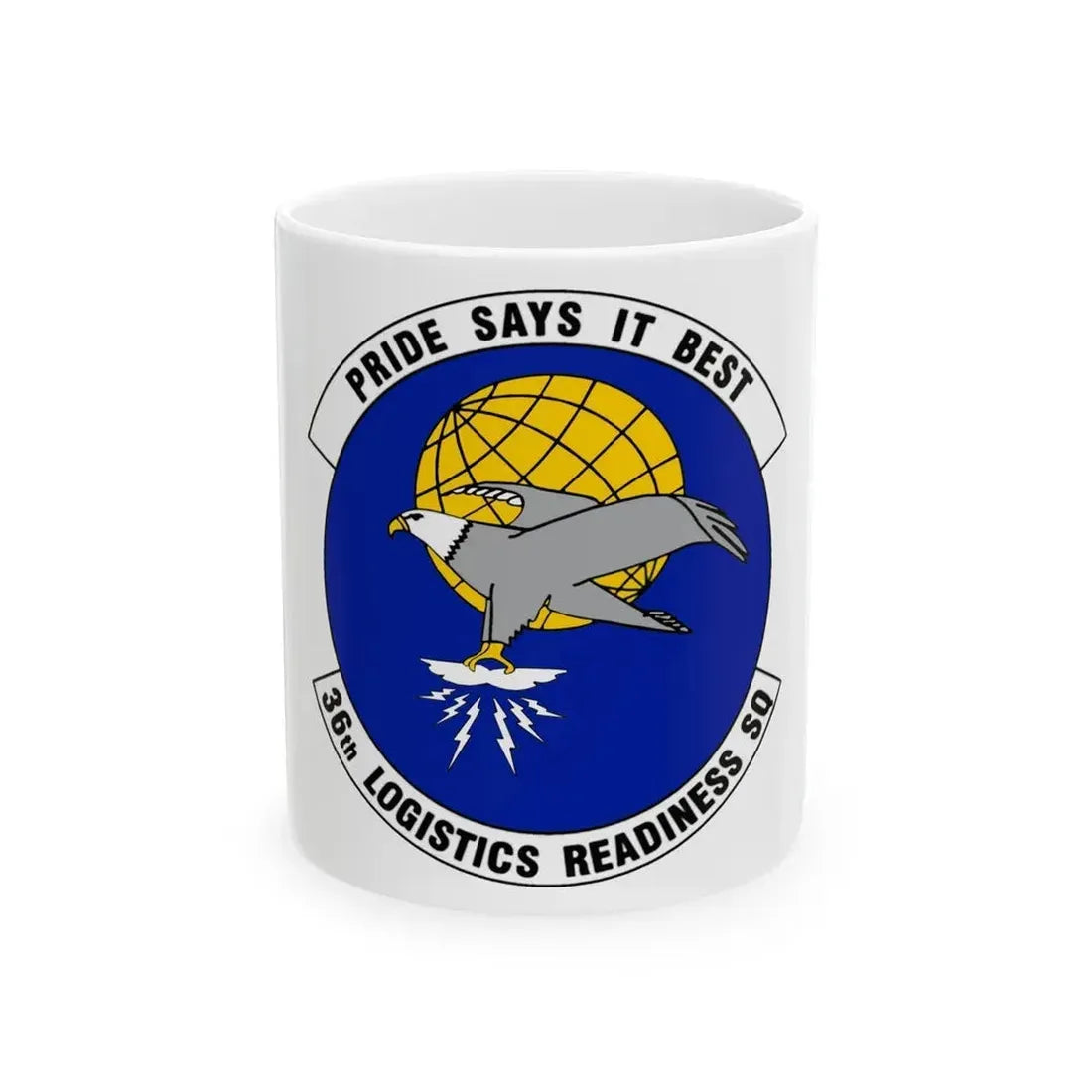 36 Logistics Readiness Squadron PACAF (U.S. Air Force) White Coffee Mug - Go Mug Yourself
