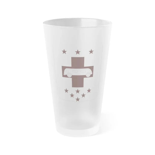 36 Medical Battalion 2 (U.S. Army) Frosted Pint Glass 16oz Default Title - Go Mug Yourself