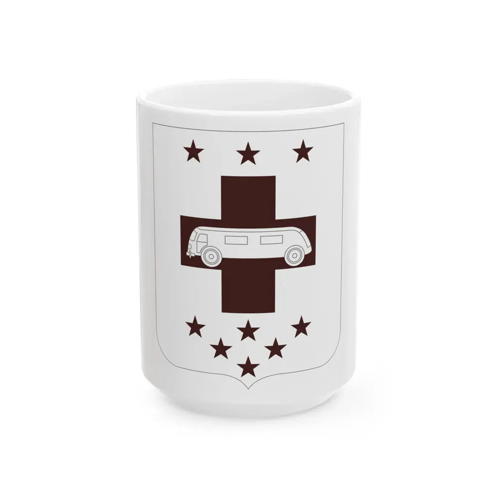 36 Medical Battalion 2 (U.S. Army) White Coffee Mug 15oz - Go Mug Yourself