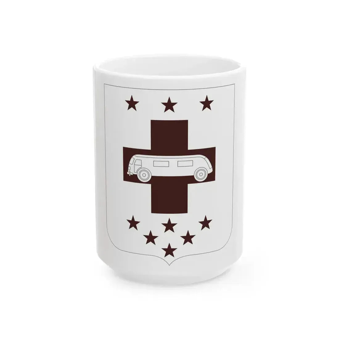 36 Medical Battalion 2 (U.S. Army) White Coffee Mug 15oz - Go Mug Yourself