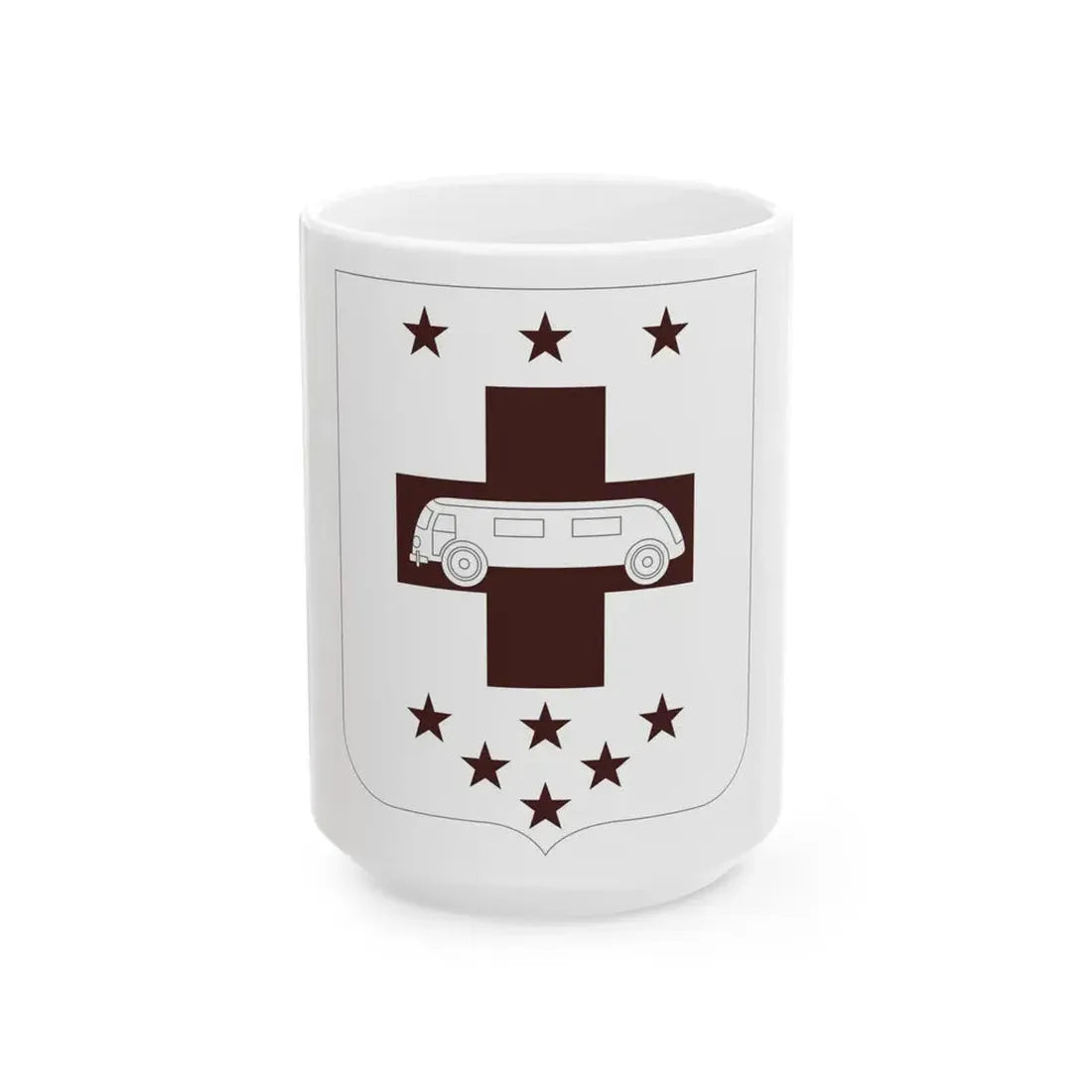 36 Medical Battalion 2 (U.S. Army) White Coffee Mug 15oz - Go Mug Yourself