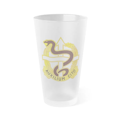 36 Medical Battalion (U.S. Army) Frosted Pint Glass 16oz-Go Mug Yourself