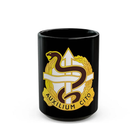 36 Medical Battalion (U.S. Army) Black Coffee Mug 15oz - Go Mug Yourself