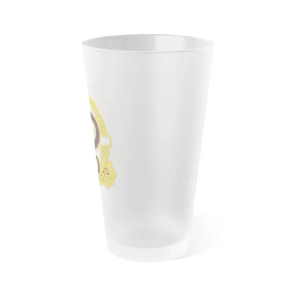 36 Medical Battalion (U.S. Army) Frosted Pint Glass 16oz - Go Mug Yourself