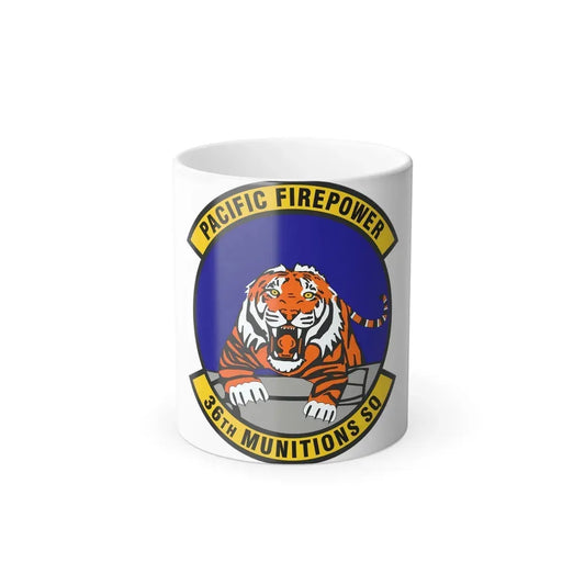36 Munitions Squadron PACAF (U.S. Air Force) Color Changing Coffee Mug 11oz - Go Mug Yourself