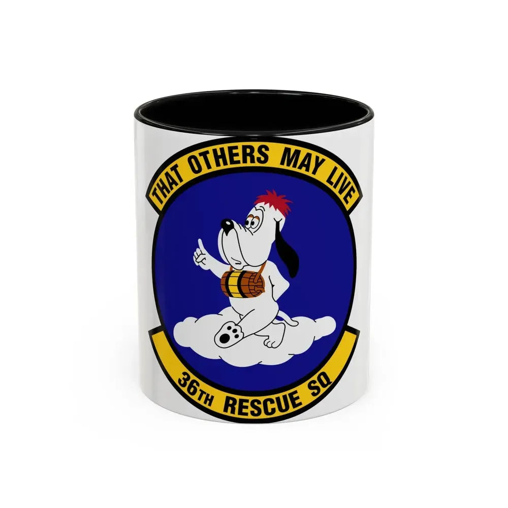 36 Rescue Sq AETC (U.S. Air Force) Accent Coffee Mug 11oz Black - Go Mug Yourself