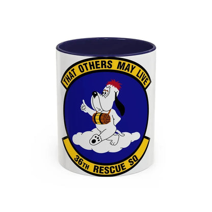36 Rescue Sq AETC (U.S. Air Force) Accent Coffee Mug 11oz Navy - Go Mug Yourself