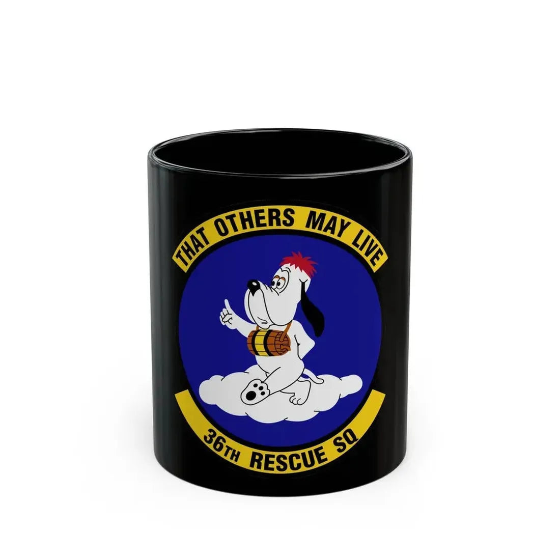 36 Rescue Sq AETC (U.S. Air Force) Black Coffee Mug 11oz - Go Mug Yourself